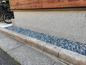 玄関ポーチの基礎 修繕