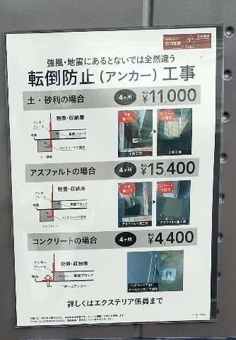 物置のアンカー工事を自分で行う方法｜作業工程・必要な物まとめ